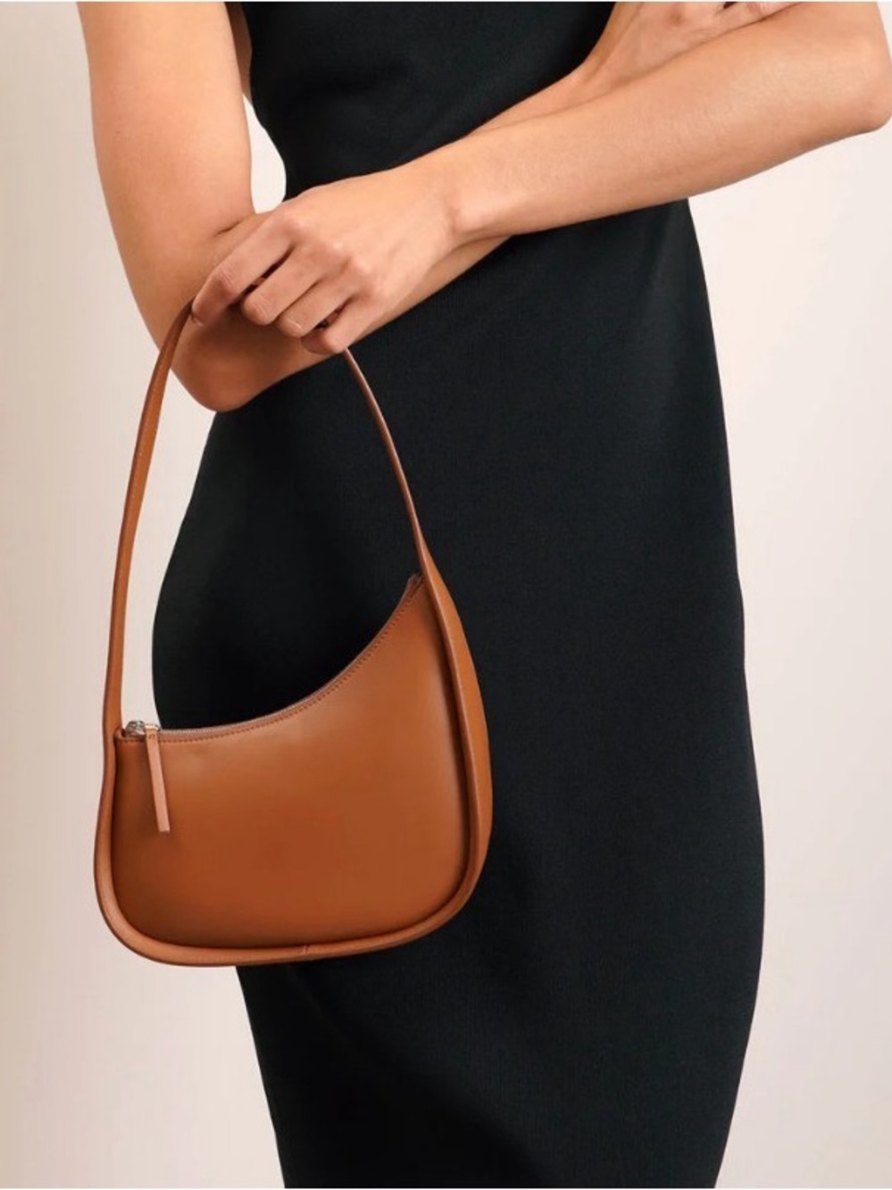 The Row Half Moon Leather Bag - Picture 2 of 13